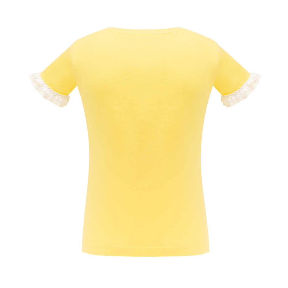 Pretty Flower T-Shirt in Yellow