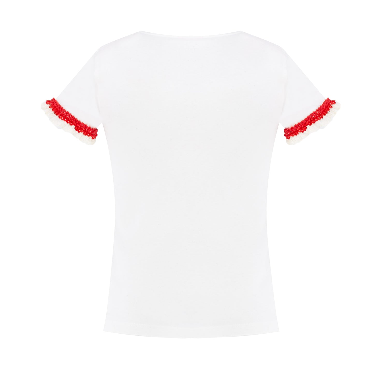 Glittered Logo T-Shirt in White